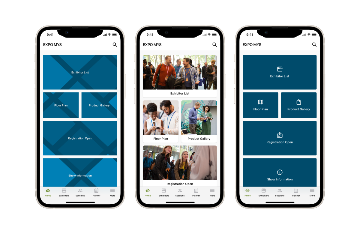screenshot of Map Your Show